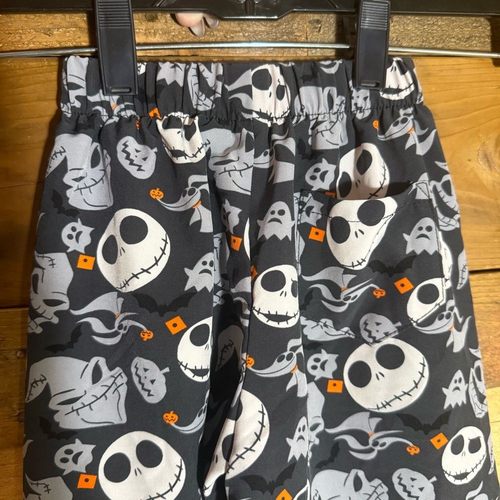 Tooniforms Kids Nightmare Before Christmas Scrub Set Small‎ Oogie Boogie & Jack - Picture 6 of 9